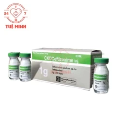 CKDCeftizoxime inj. 1g Chong Kun Dang Pharm - Thuốc điều trị nhiễm khuẩn